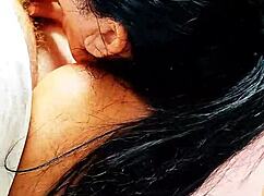 Playing in BED with my cousin while MOM doesn't arrive