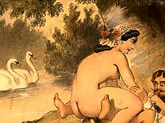 Vintage erotic drawings spark curiosity with retro charm