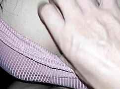 i'm so horney, this linda hijastra is super mojada and lets me play in her roomm