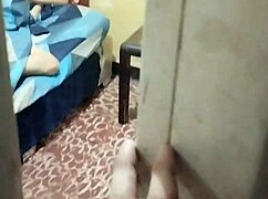 Damn! Watching the Maid Change Clothes, Sneaked into Her Room and Banged Her Hard!