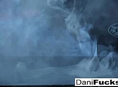 Hot Gothic Vampire Dani MASTURBATES Solo