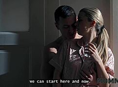 mommy4k got dripping wet and wild when her boyfriend showed up