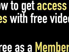 Blonde Tasha Reign pushes glass dildo into wet cunt