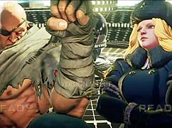 Cosplay Sextape Street Fighter Blondie Fesser As Kolin Fucking Hard