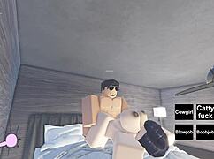 Slutty Roblox Girl Gets Fucked
