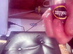 man, sticking this bottle up my ass feels wild!