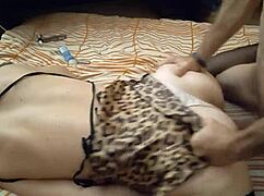 Amoul Solo teases in rose satin panties for dirty French talk POV.