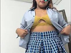 I'm So Horny Without Classes Today, Waiting for My Boyfriend Tonight