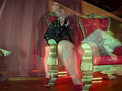 dominatrix mistress april humiliates slave with cupcake and toes in kinky session