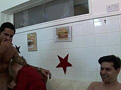 Alexis May and Charlee Chase Take Double Penetration in Wild Anal Foursome