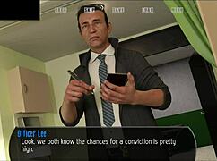 Halfway House 18: Curvy Babe in Wild 3D Action Packed Game Scene