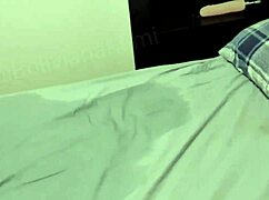 Horny Latina Babe Squirts Heavily After Sex, Soaking the Bed