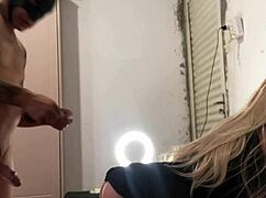 Fucked Brunette's Ass With Toys!