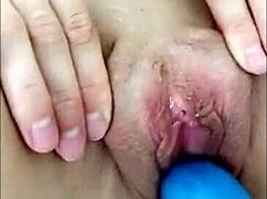 Two naughty girlfriends licked each other's wet pussies with toys