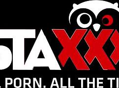 Vanessa the firefighter slides down that big black cock so smoothly