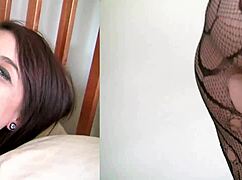 You know, Haley, amateur model, gags on huge cum after oral!