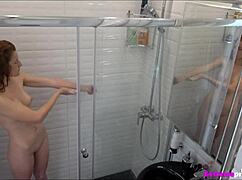 Yo, caught my stepdaughter fingering tight on hidden cam, shocking! 😲