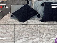 Does the tattooed alt cam girl get real dick bent over?