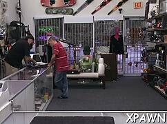 Watch this amateur dilettante reveal her eager pussy for rough play, he says excitedly