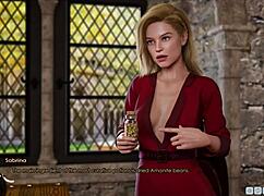 I, erm, can’t stop staring at this cute curvy outfit in Lust Academy 257