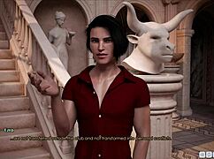 I, erm, can’t stop staring at this cute curvy outfit in Lust Academy 257