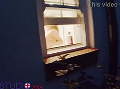 i’m hooked watching my british neighbor in the shower