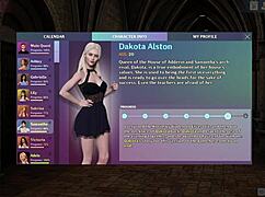 I, erm, can’t stop staring at this cute curvy outfit in Lust Academy 257