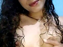 Hey, would you dare to join me in this solo masturbation session with my natural tits on display?