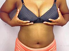 Desi Indian honeymoon couple enjoys romantic night together