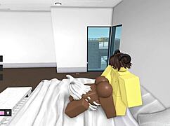 having fun with a nice lady? let's see