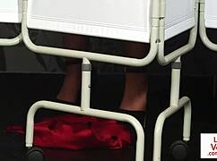 Watch These Alluring British Femdoms Give Jerk Off Instructions While Filming!