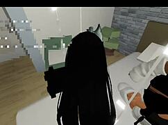 slut ninja hinata hyuga's rough anal with old man, dirty talk and masturbation