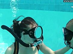 hot blowjob by poolside with monster cock?