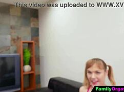 playful pajama party to tease stepbro