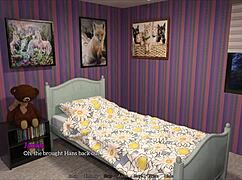 exploring new memories with brunette in game