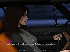 exploring new memories with brunette in game