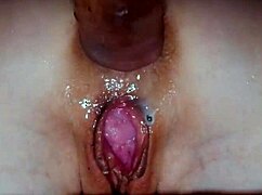 real wet anal orgasm experience with intense moisture and climax