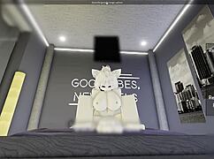 in this wild roblox sex 2 game, big tits bounce with every steamy move