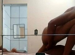 Socada Bruta na Morena de Bunda Grande em Motel com Paixão