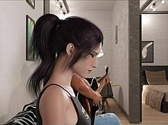 i leap into faith with big tits anime girl