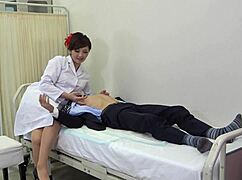 nympho teacher explores anal fingering with strapon pegging