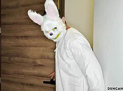 sluts take down a big-dicked spooky intruder with intense licking and worship