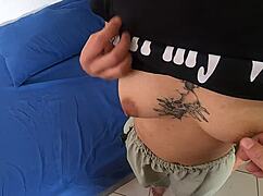 oh dios, esta flaquita apenas legal ya quiere follar 😍