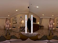 Anna Claire Clouds fucks in VR