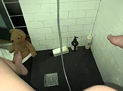 check this out, young elite Saudi girl Arabian SnowWhite with perfect body masturbates her tight teen pussy in the shower!