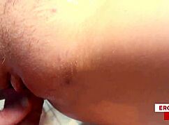 Lucy Heart's passionate Airbnb fuck by fan, feeling every cumshot in mouth