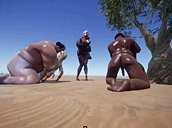 Wild Life Orgy With Wet Sluts Getting Nailed in HD 100 FPS!