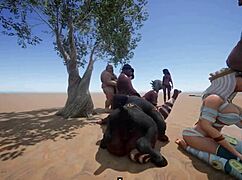 Wild Life Orgy With Wet Sluts Getting Nailed in HD 100 FPS!