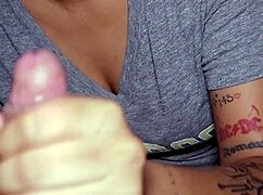 frida gives a sensual blowjob she really knows how to suck cock