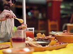 I watched the mature cougar fuck the german guy on the beach